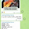 آموزش لغات و اصطلاحات سیاسی - کانال تلگرام